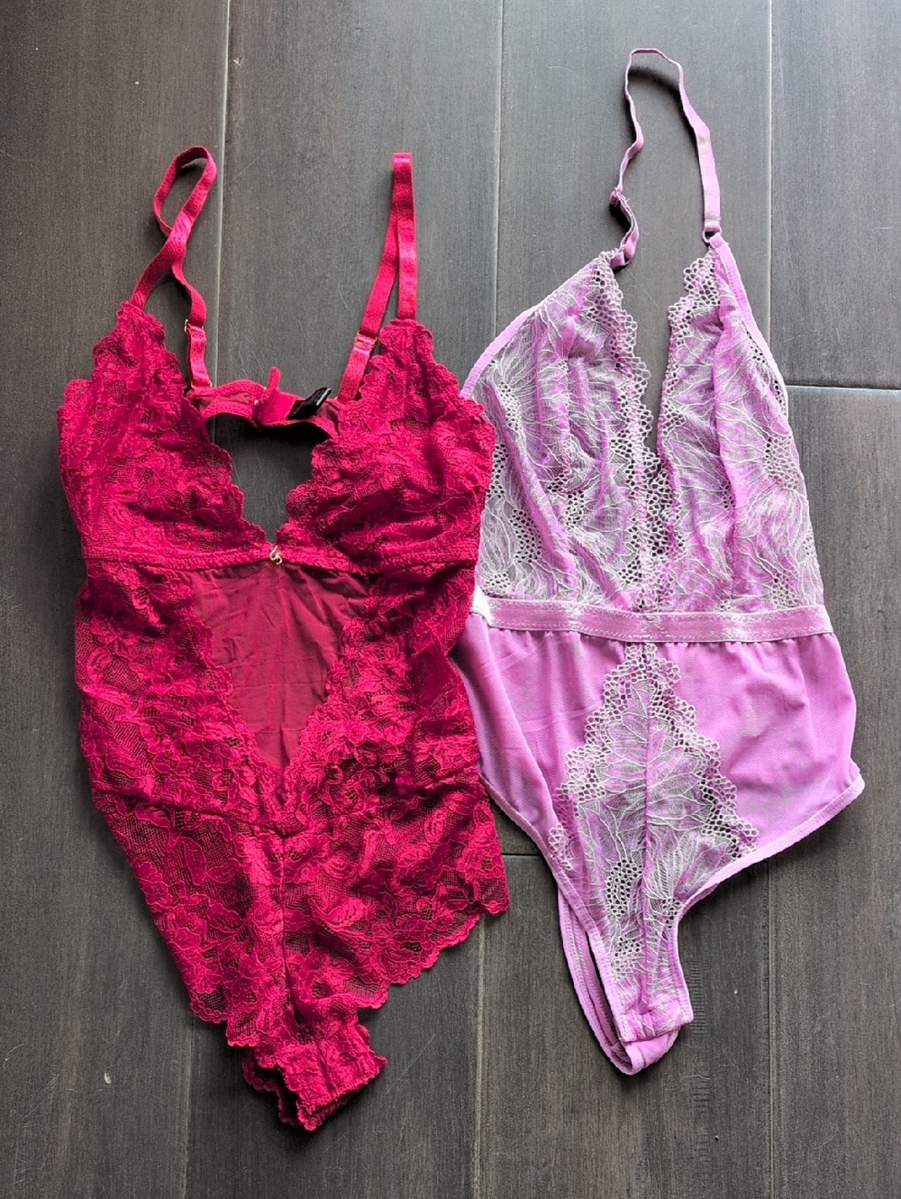 Set Of vintage Frederick's of Hollywood Bodysuits